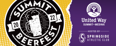 United Way of Summit & Medina presenting Summit Beerfest on Nov. 5