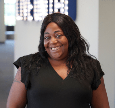 The headshot of the employee Alexanderia Dukes